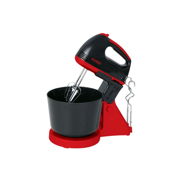 Batteur à main avec bol FLORIA 2.5L-150W - Noir (ZLN7574) Batteur à main avec bol FLORIA 2.5L-150W - Noir (ZLN7574)